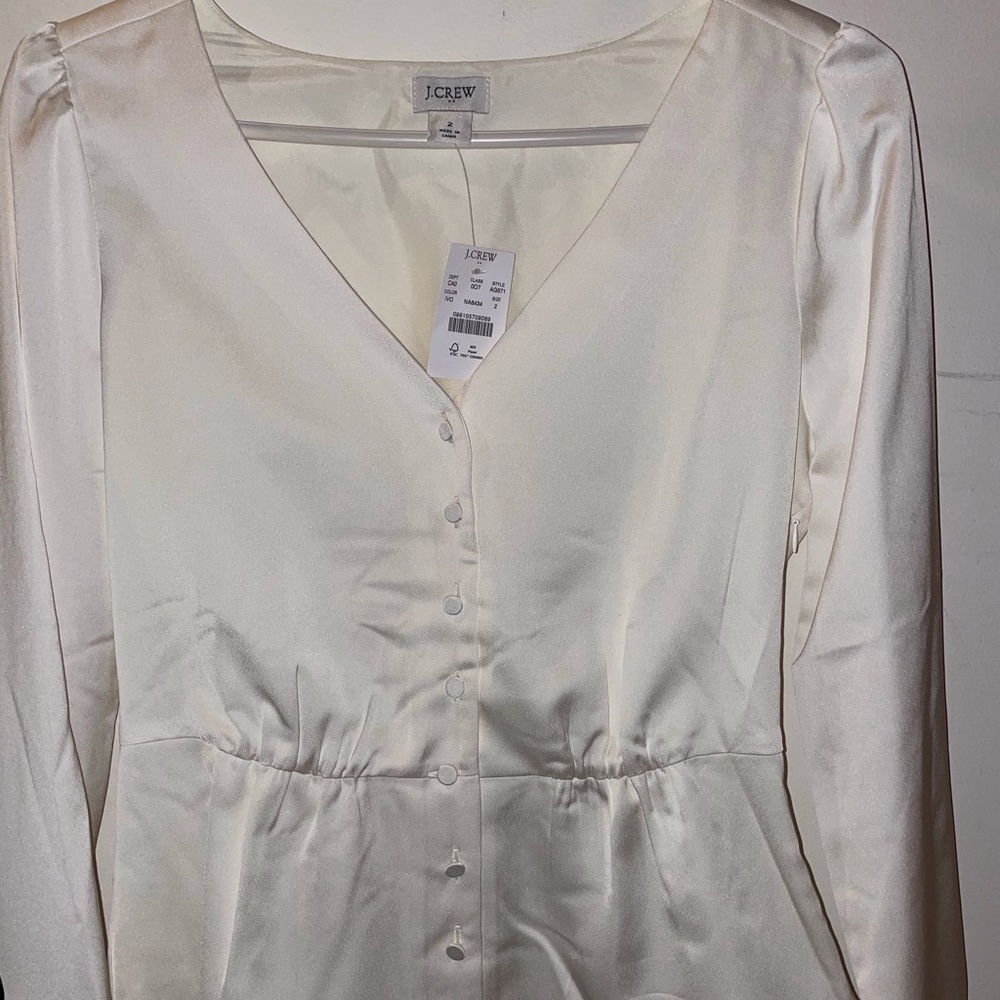J. Crew Ivory Blouse